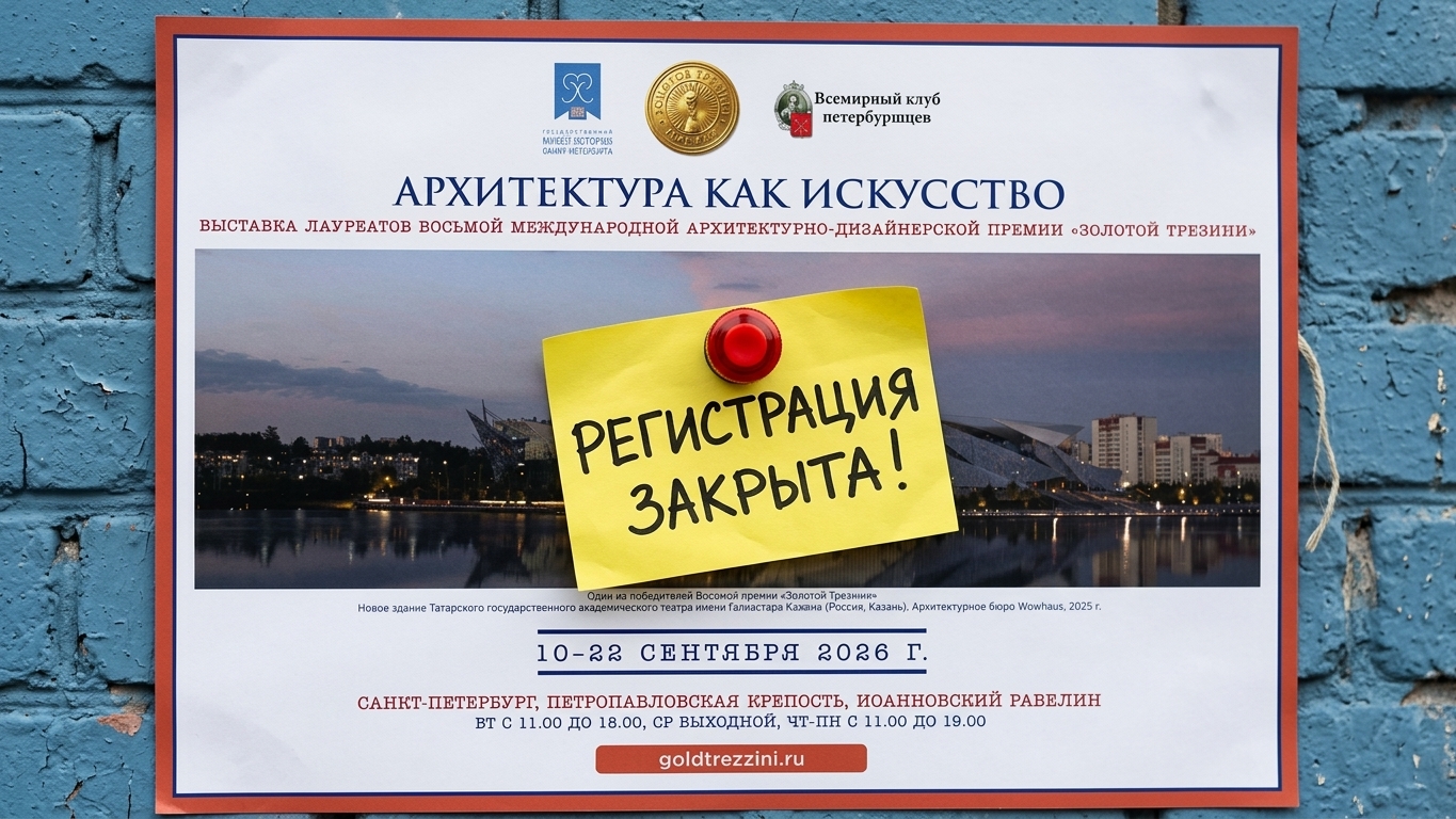 Открытие выставки «Архитектура как искусство»: регистрация закрыта